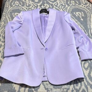Alice + Olivia Light Purple Women's Blazer